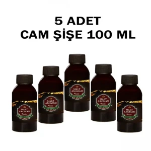 Anis  Malt Aroma Verici (Kırmızı) 100 Ml. Cam Şişe  5 Adet
