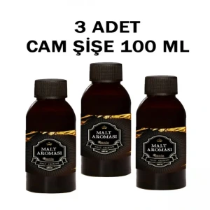 Anis Malt  Aroma Verici (Siyah) 100 Ml. Cam Şişe 3 Adet 