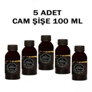 Anis Malt Aroma Verici (Siyah)  100 Ml. Cam Şişe 5 Adet 