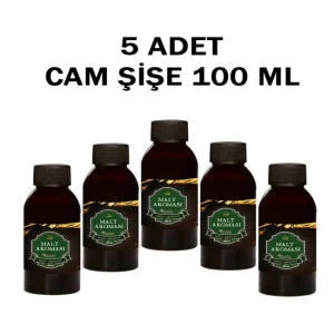 Anis Malt Aroma Verici (Yeşil ) 100 Ml. Cam Şişe 5 Adet
